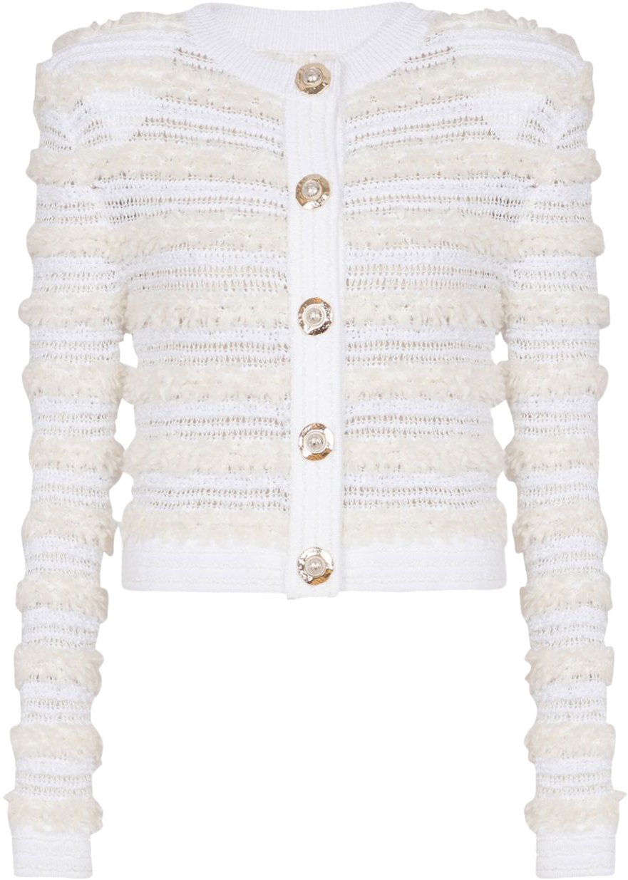 Balmain Sweaters White Wit