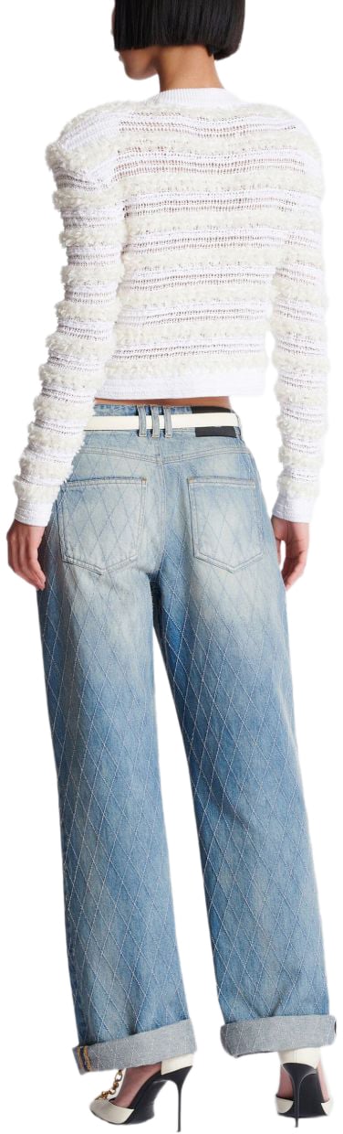 Balmain Sweaters White Wit