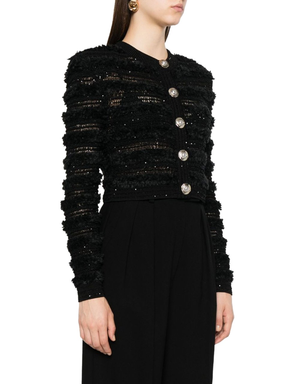 Balmain Sweaters Black Zwart