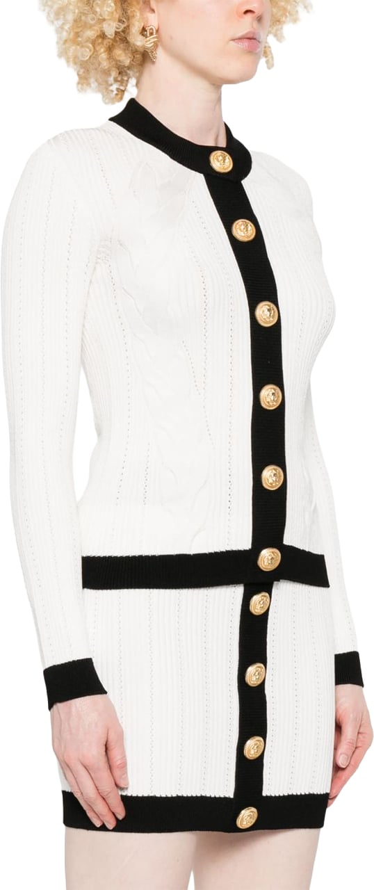 Balmain Sweaters White Wit