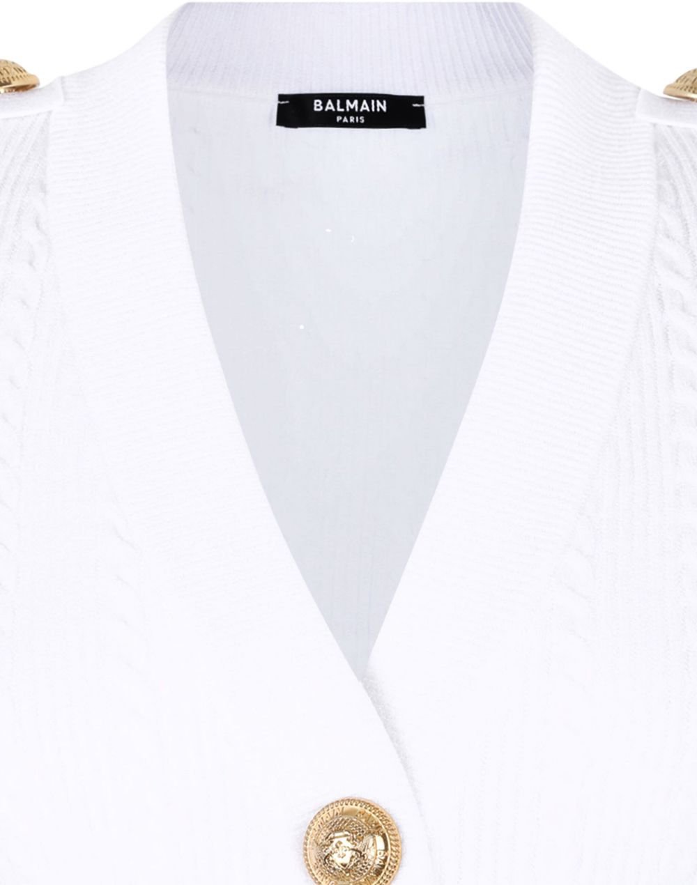 Balmain Sweaters White Wit