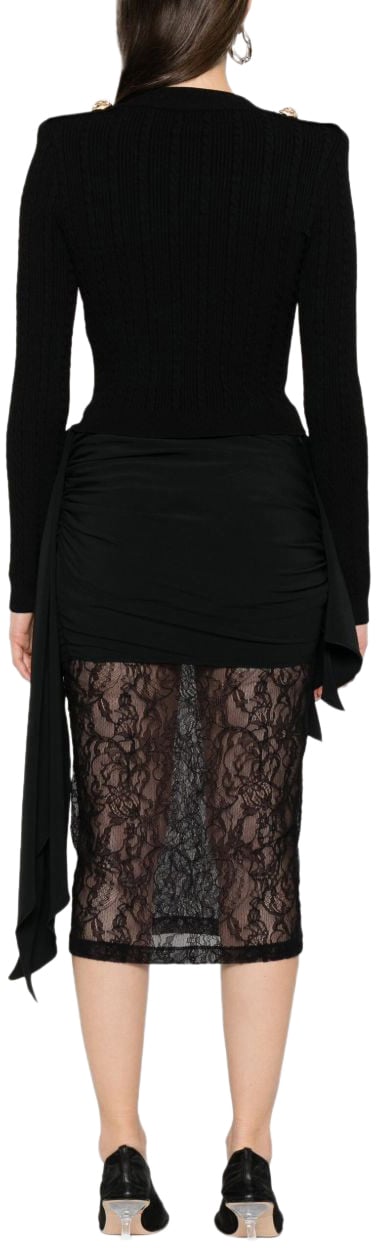 Balmain Sweaters Black Zwart