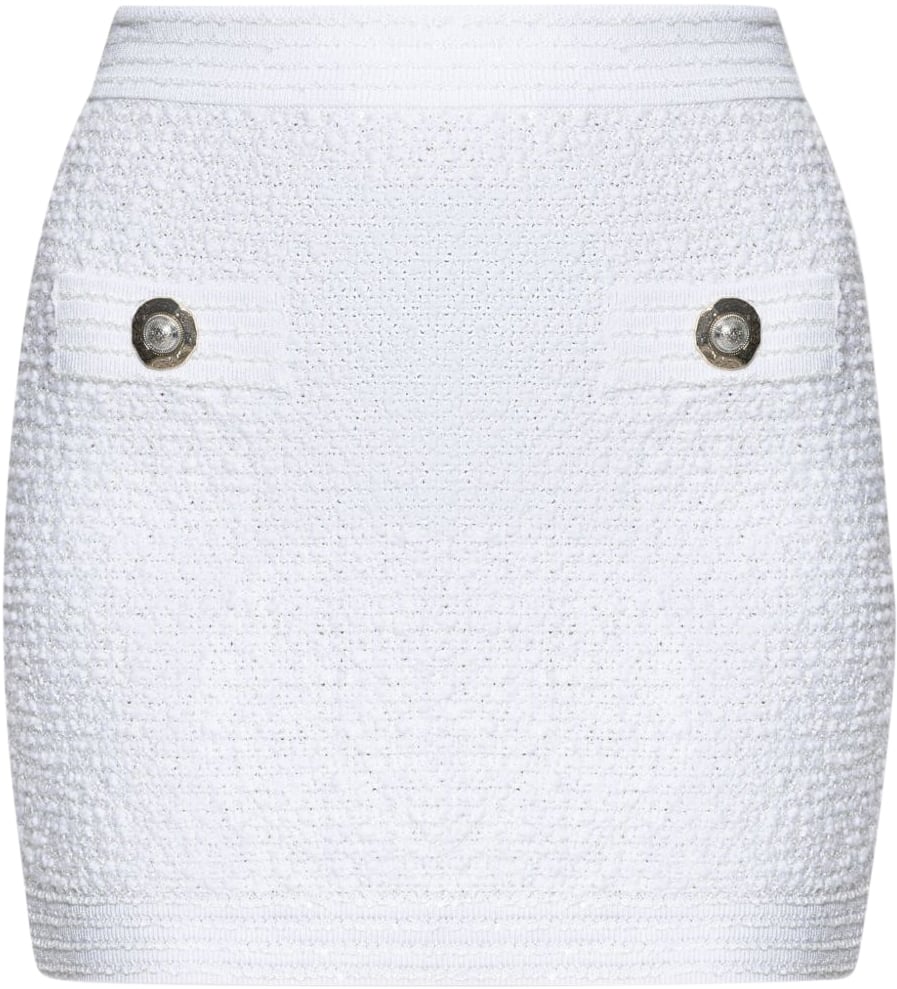Balmain Skirts White Wit