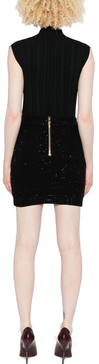 Balmain Skirts Black Zwart
