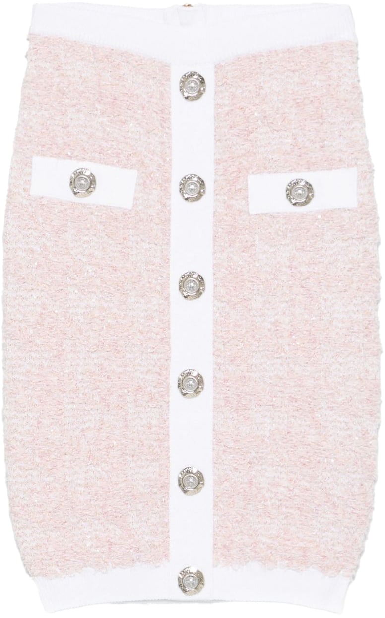 Balmain Skirts Pink Roze
