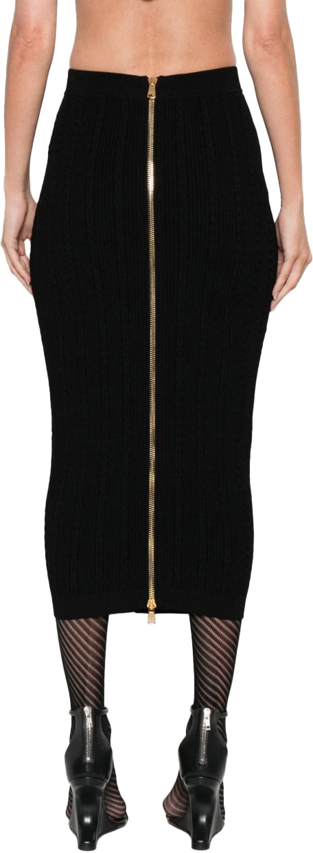 Balmain Skirts Black Zwart