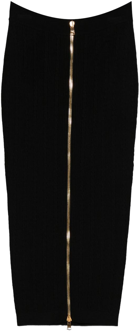 Balmain Skirts Black Zwart