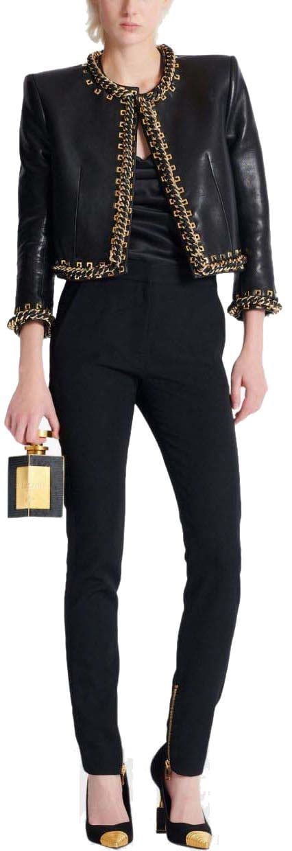 Balmain Trousers Black Zwart