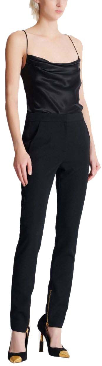 Balmain Trousers Black Zwart