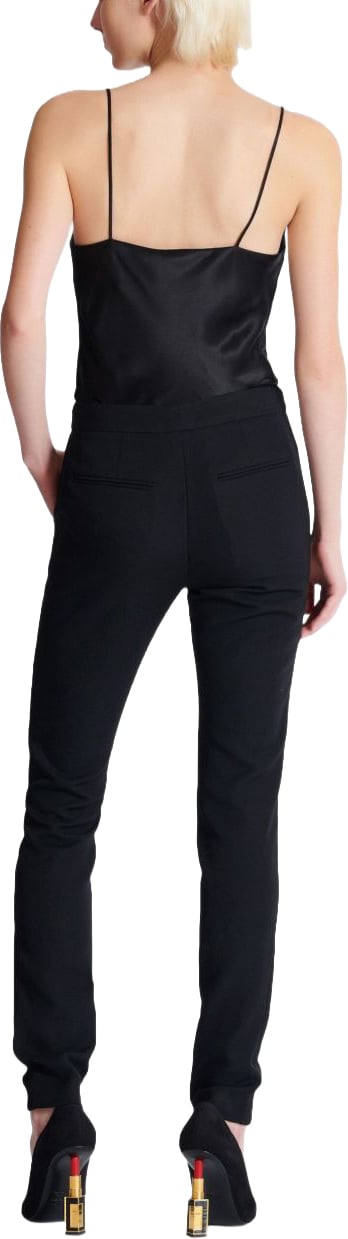 Balmain Trousers Noir Zwart