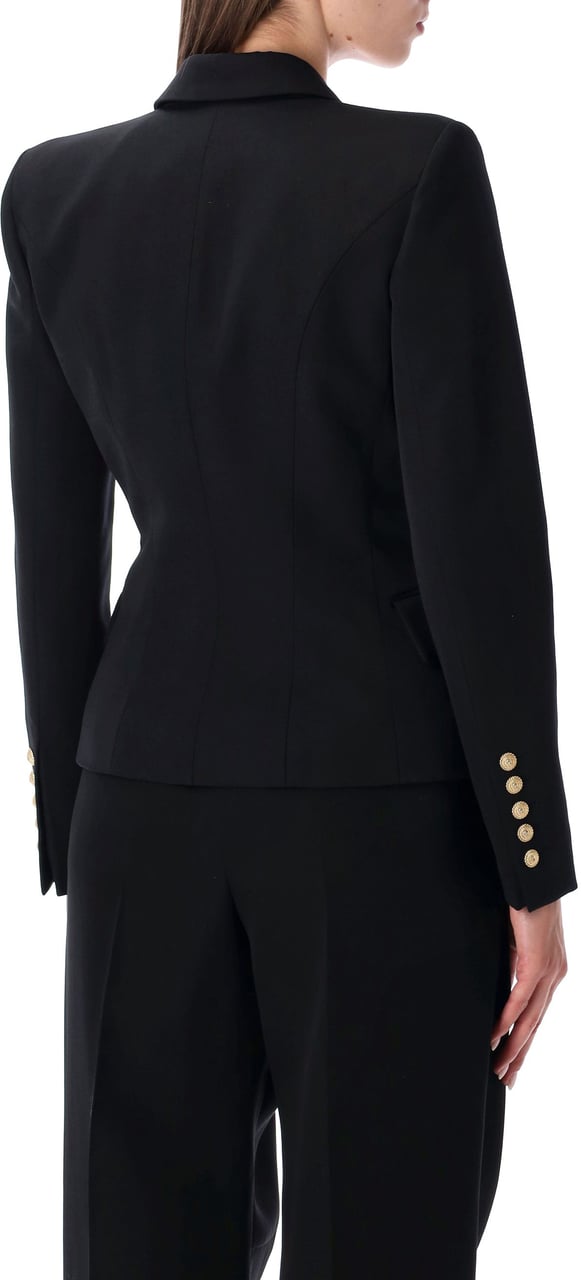 Balmain 6 Btn Gdp Jacket Nero Zwart