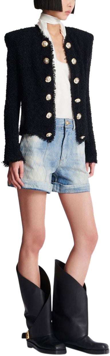 Balmain Jackets Black Zwart