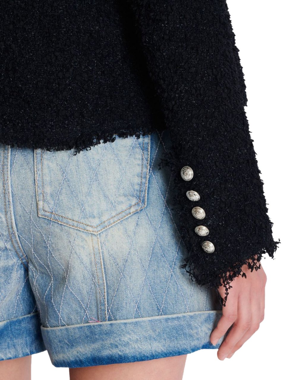 Balmain Jackets Black Zwart