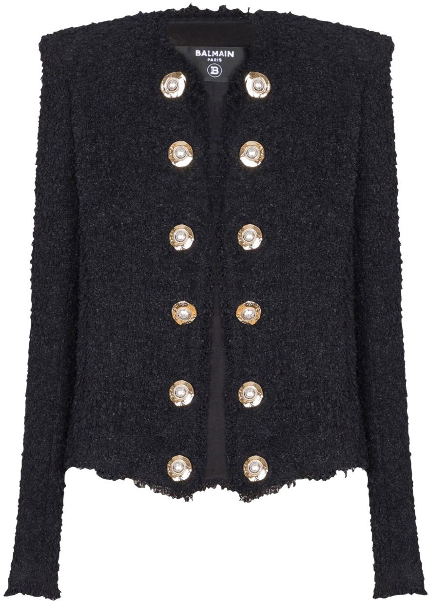 Balmain Jackets Black Zwart