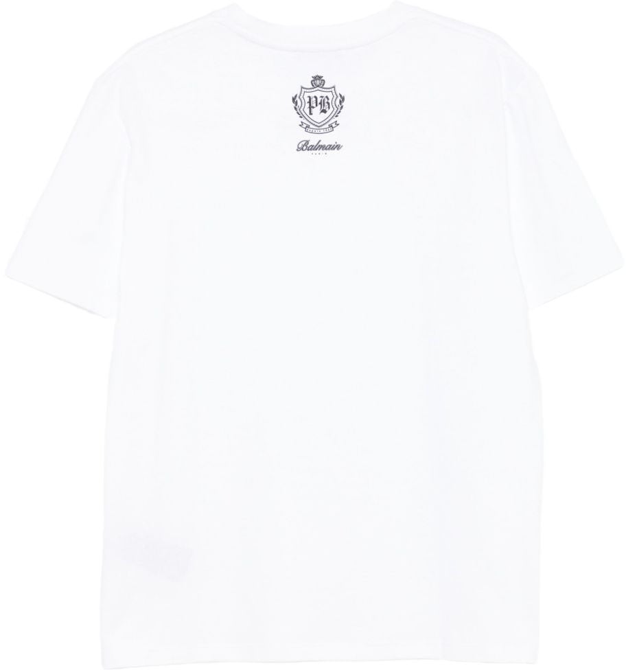 Balmain T-Shirts And Polos White Wit