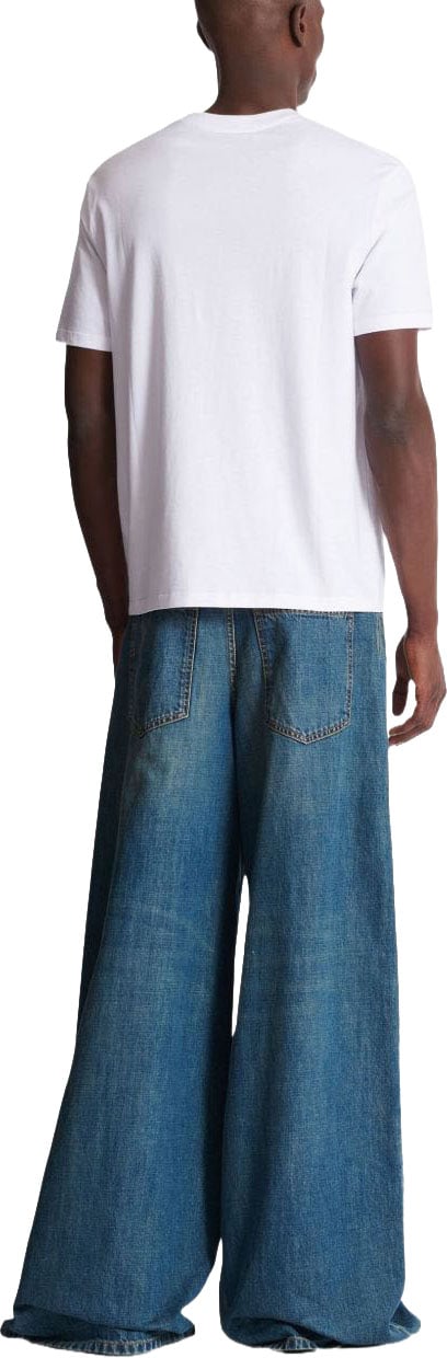 Balmain Graphic-Print White T-Shirt Wit
