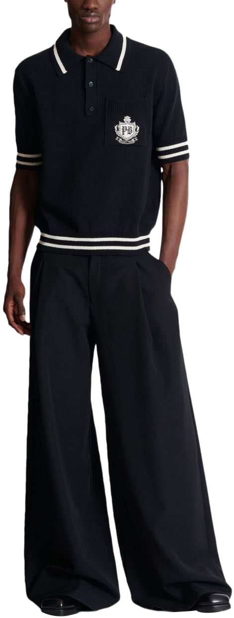 Balmain T-Shirts And Polos Black Zwart