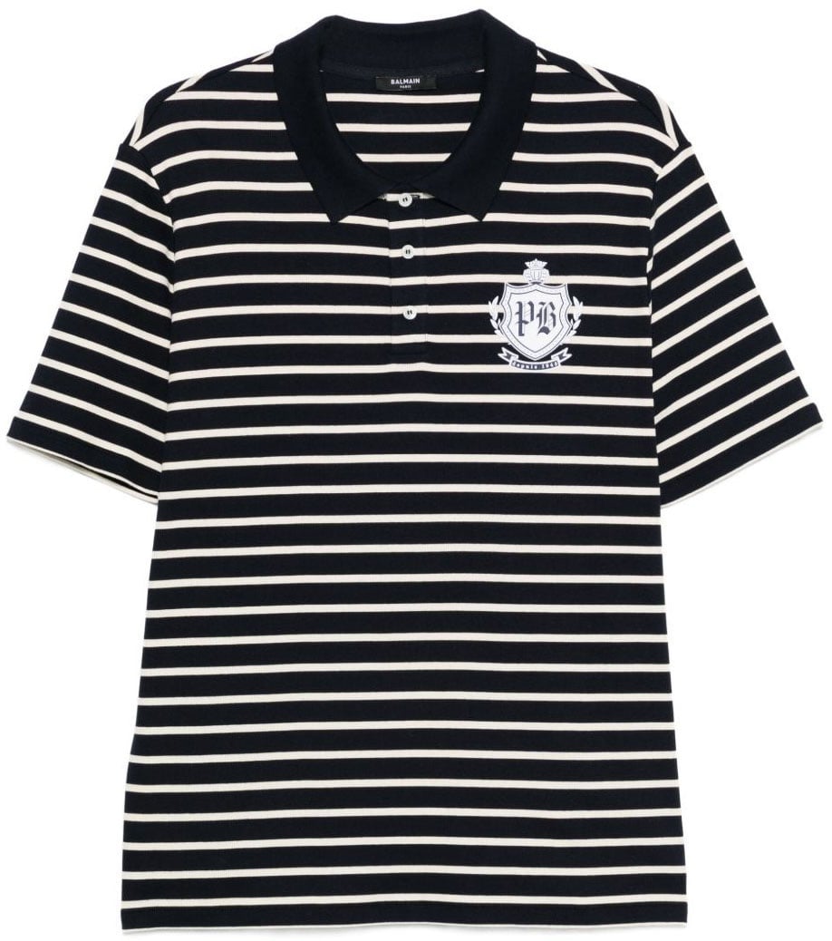 Balmain T-Shirts And Polos Multicolour Divers