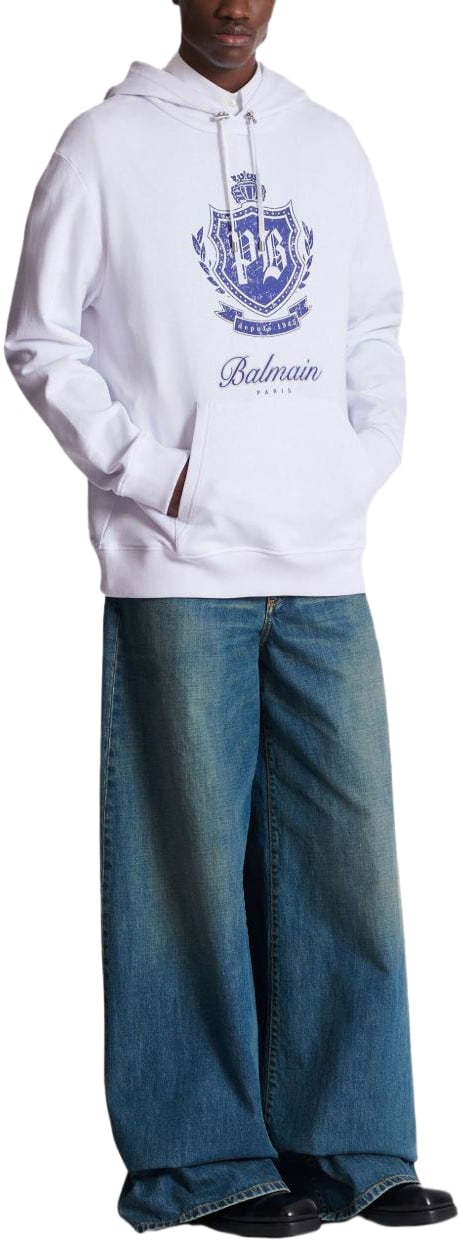 Balmain Sweaters White Wit