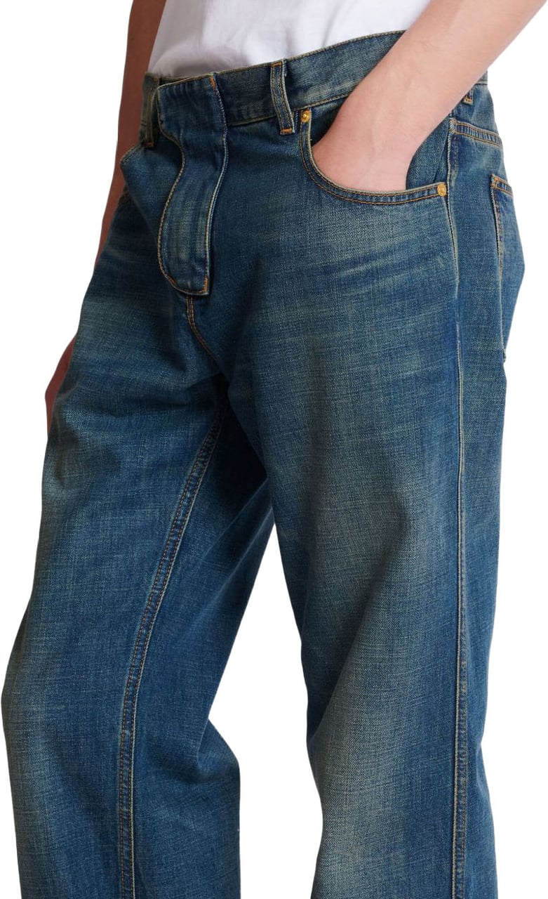 Balmain Jeans Denim Blauw