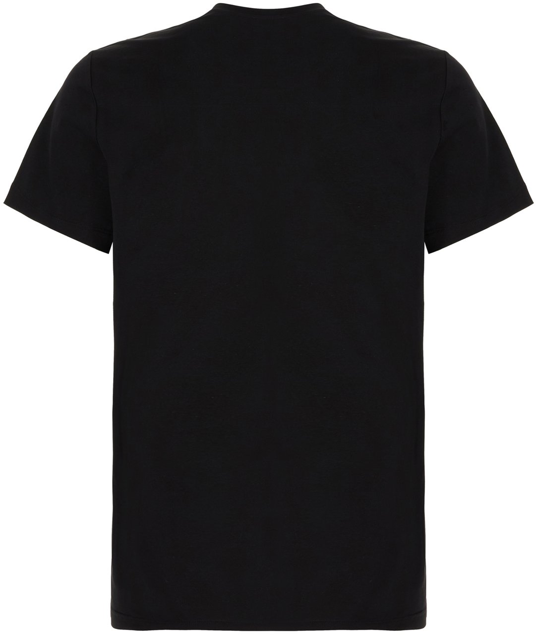 Balmain Balmain Black cotton t-shirt Zwart