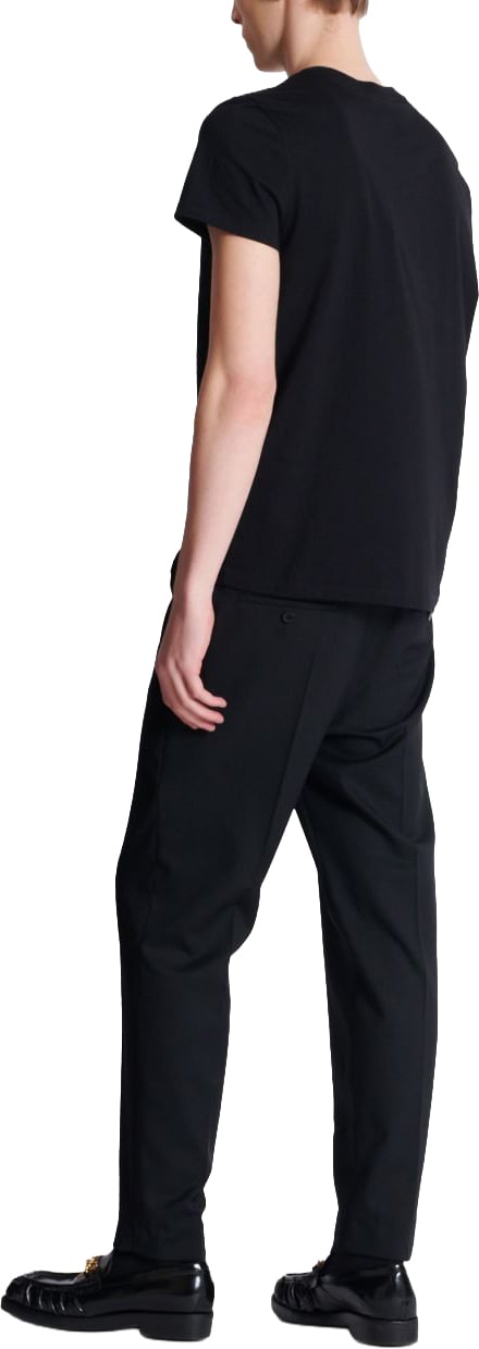 Balmain T-Shirts And Polos Noir/Or Zwart