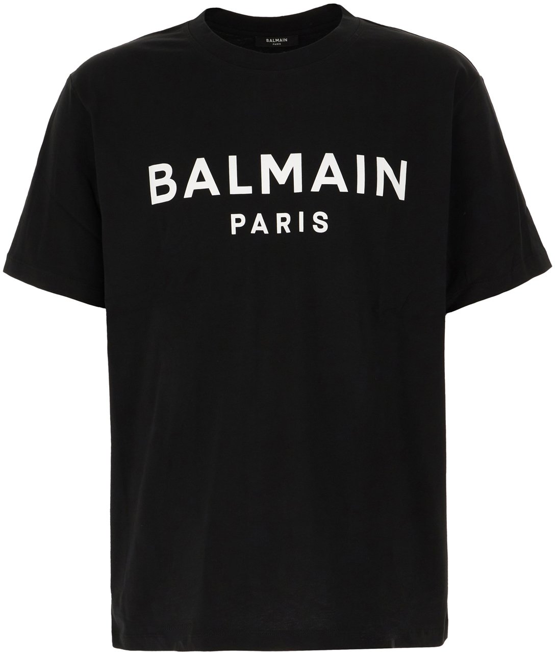 Balmain Balmain Black cotton t-shirt Zwart