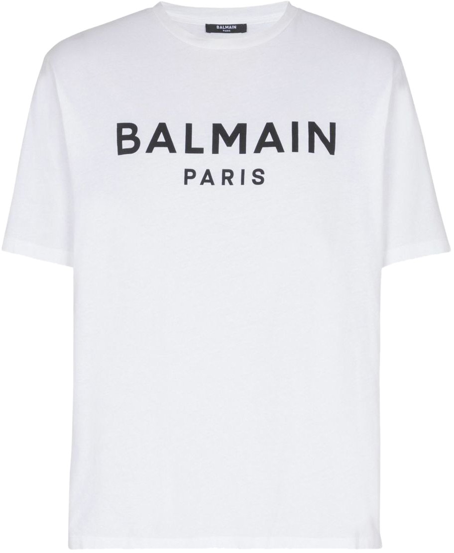 Balmain T-Shirts And Polos White Wit