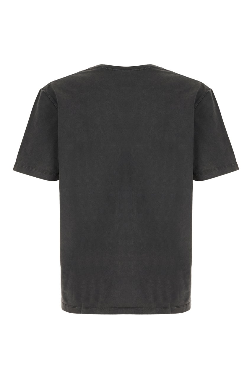Balmain Balmain Graphite cotton t-shirt Zwart