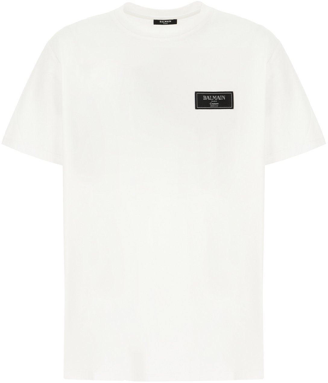 Balmain Balmain White cotton t-shirt Wit