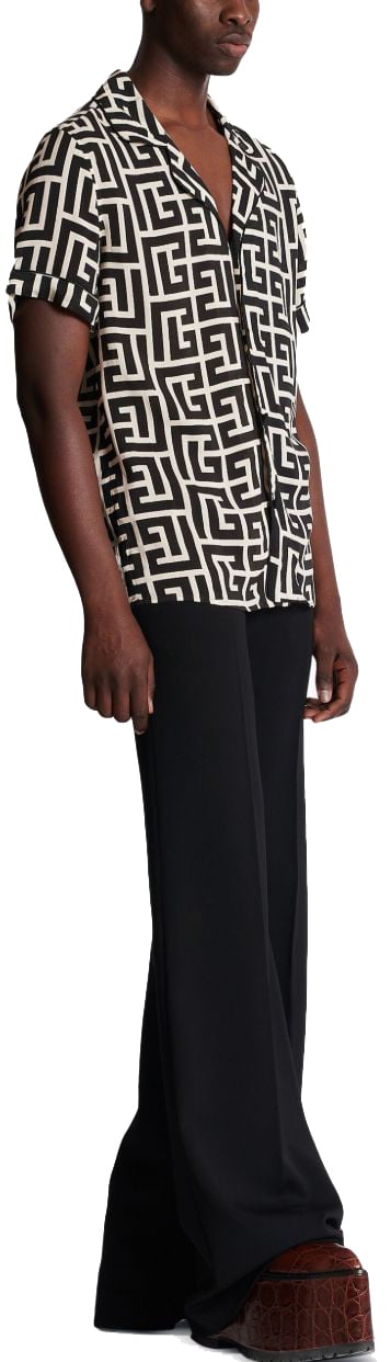 Balmain Shirts Ivoire Wit