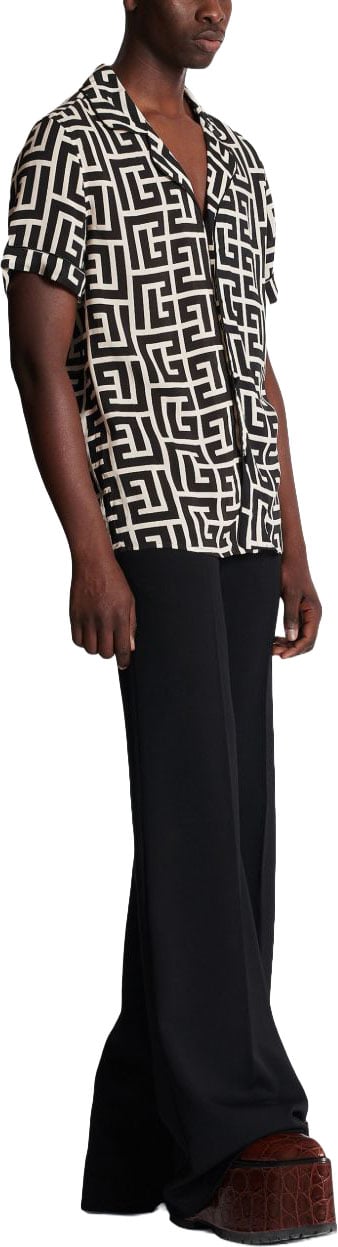 Balmain Shirts Ivoire / Noir Divers