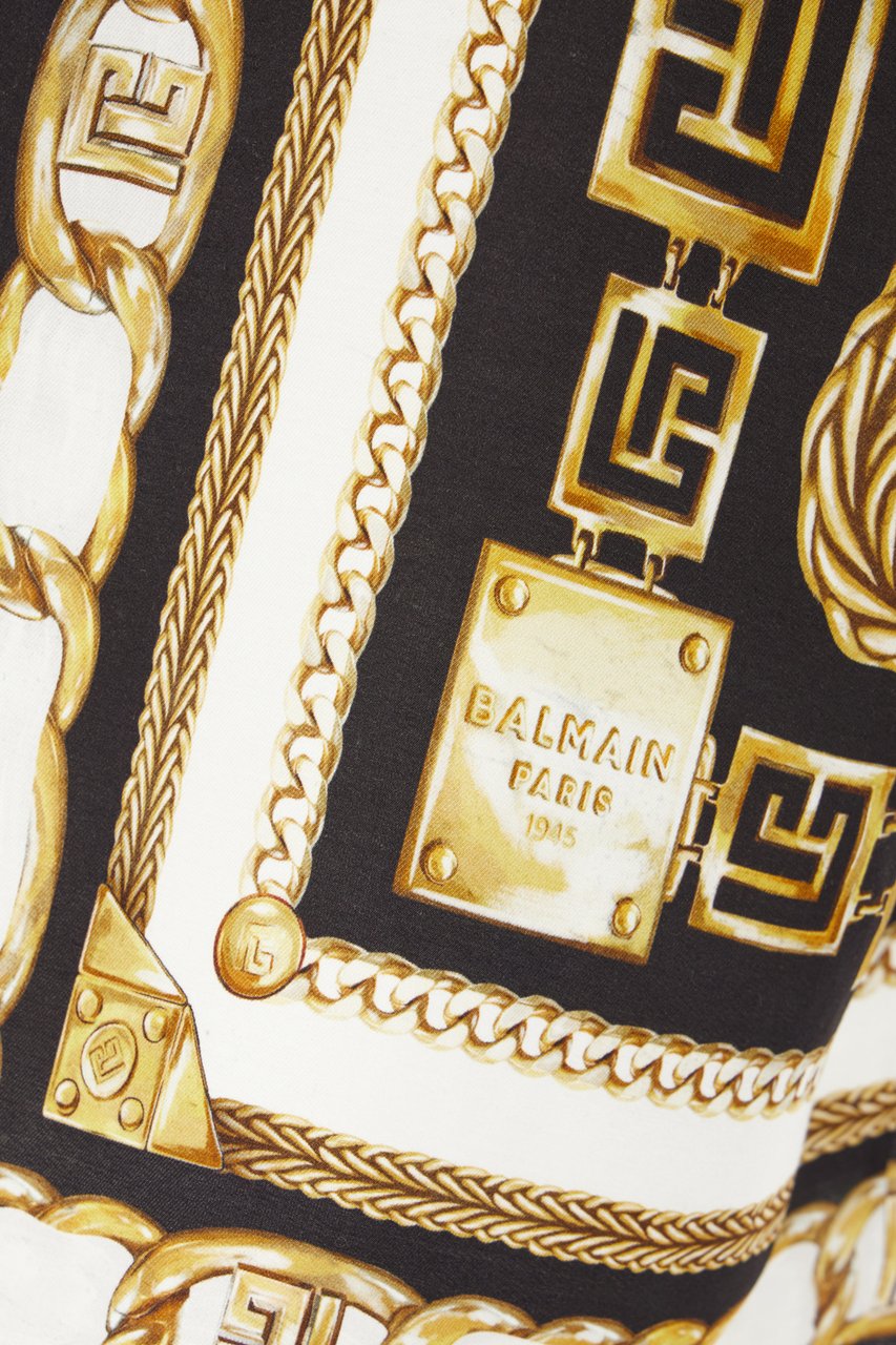 Balmain Balmain Printed viscose shirt Divers