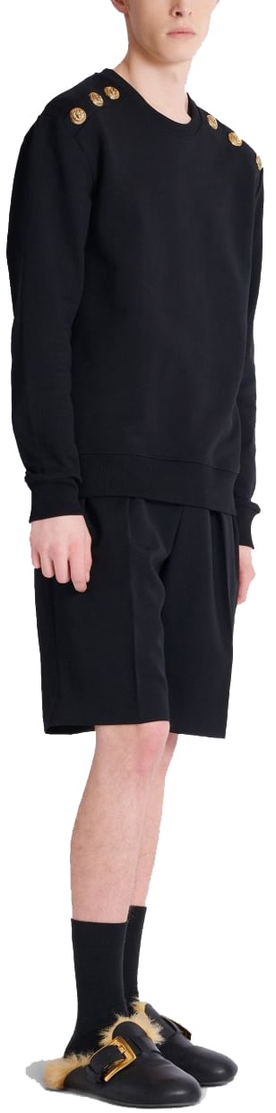 Balmain Sweaters Black Zwart