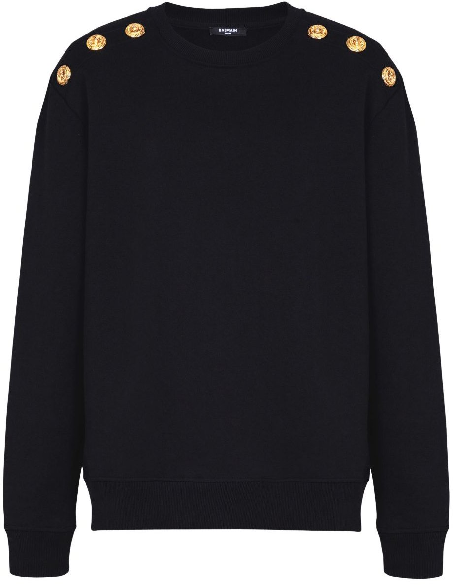 Balmain Sweaters Black Zwart