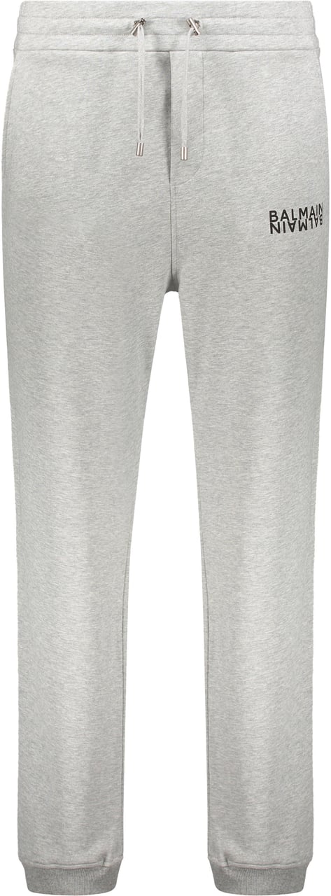 Balmain Track pants in cotton Zwart