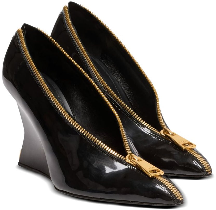 Balmain With Heel Black Zwart
