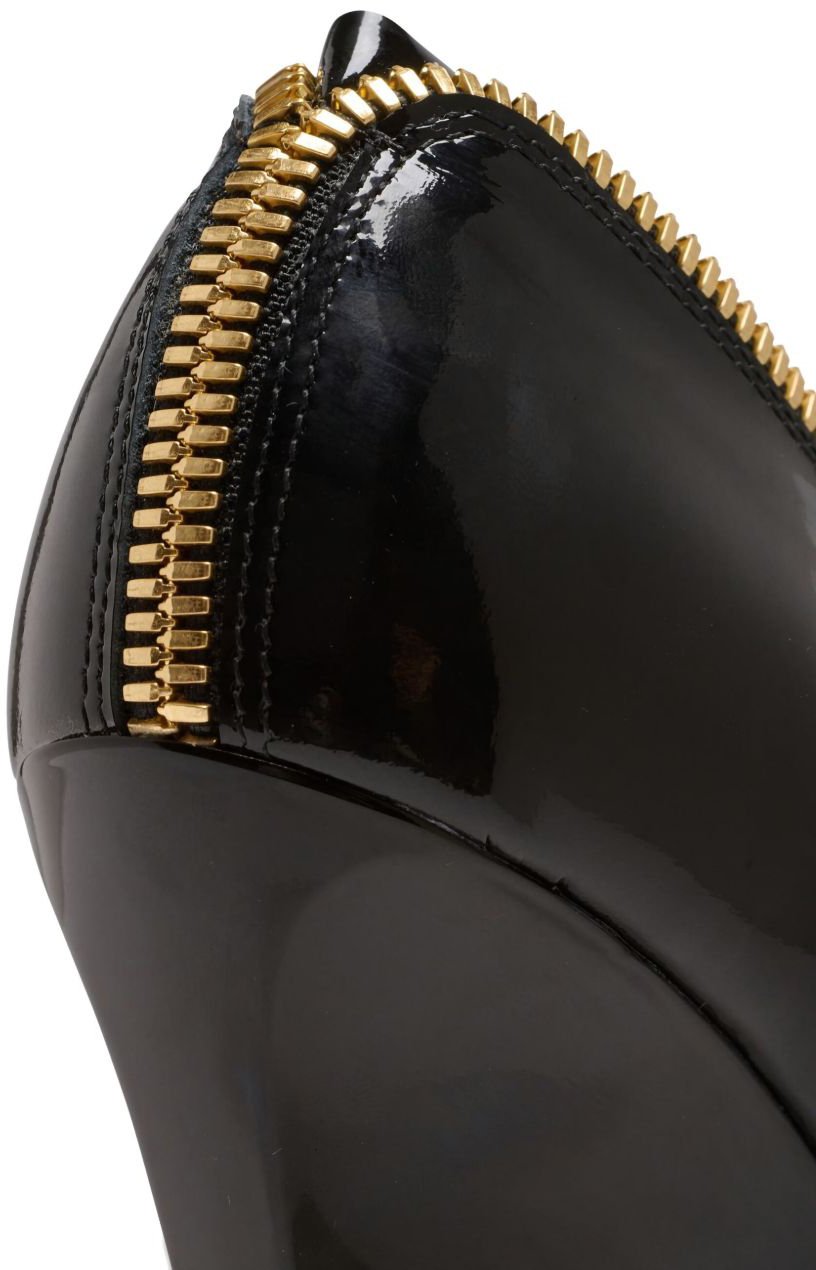 Balmain With Heel Black Zwart