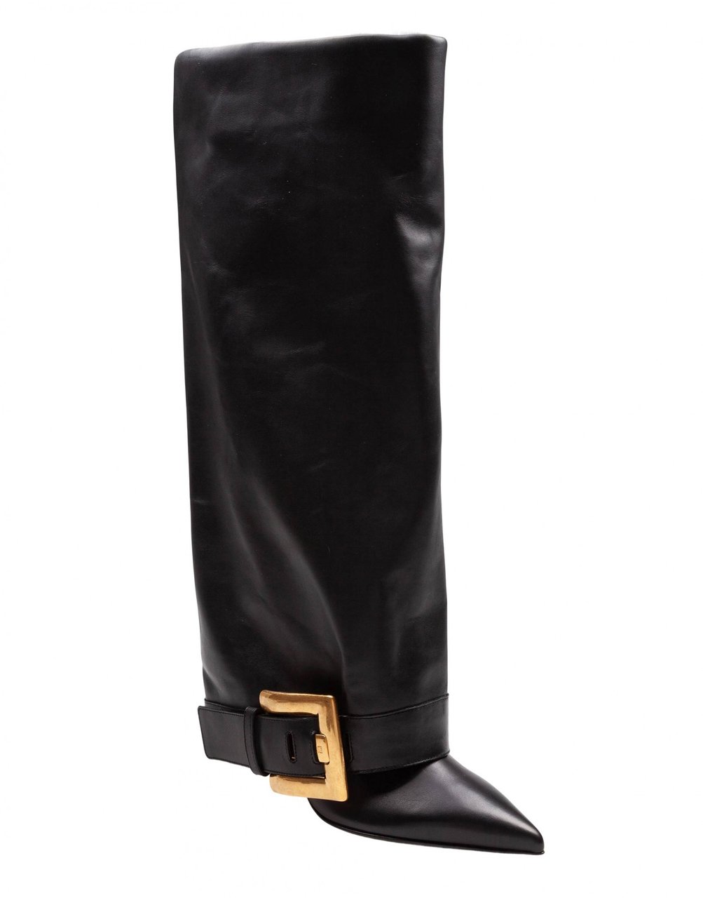 Balmain Balmain anthem leather boots, black Zwart