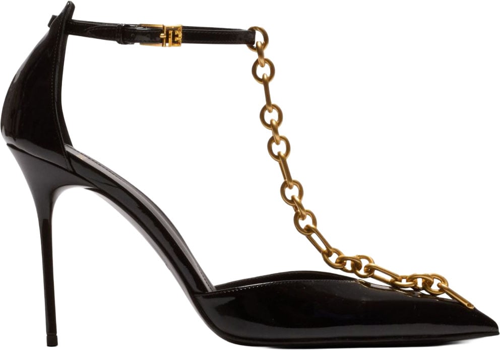 Balmain With Heel Noir Zwart
