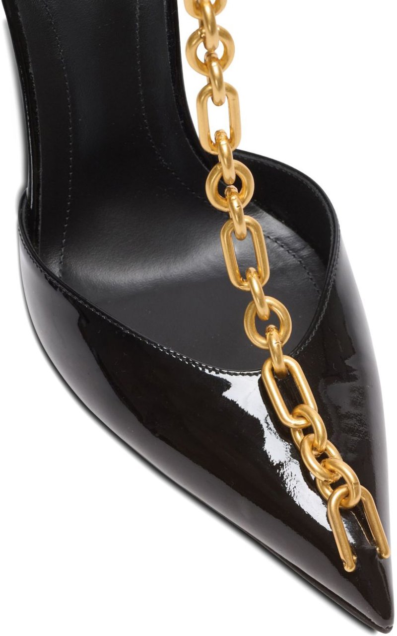 Balmain With Heel Noir Zwart