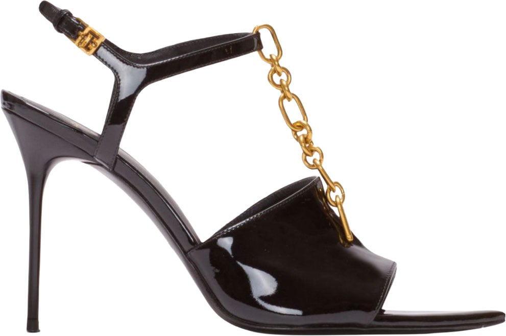 Balmain Sandals Noir Zwart