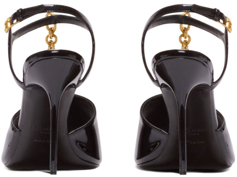 Balmain Sandals Noir Zwart