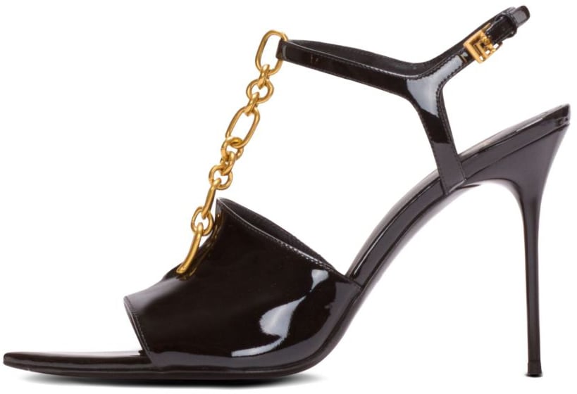 Balmain Sandals Noir Zwart