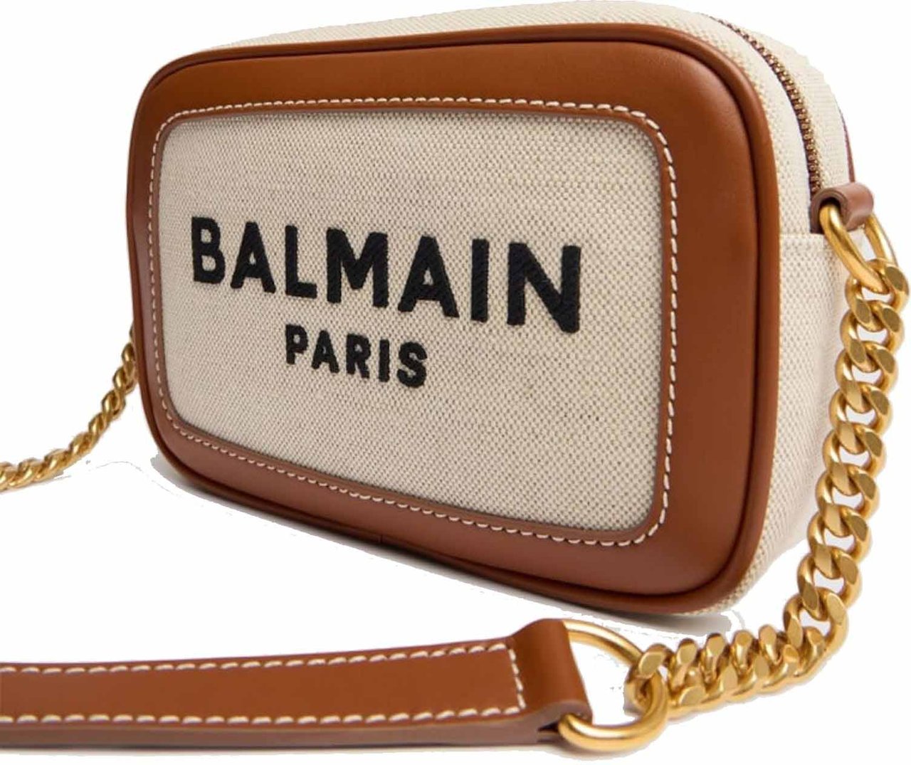 Balmain Balmain Logo Shoulder Bag Bruin