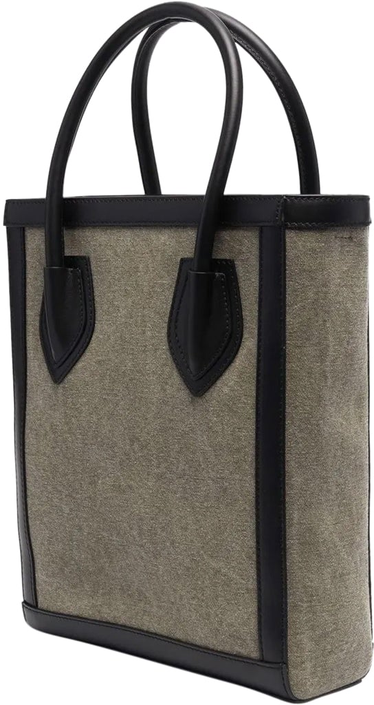 Balmain Balmain Logo Tote Bag Groen