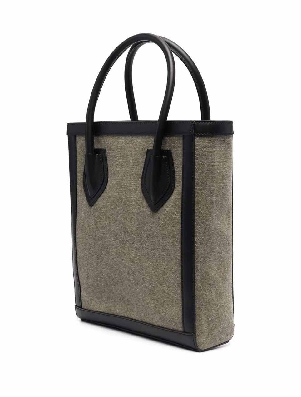 Balmain Balmain Logo Tote Bag Groen