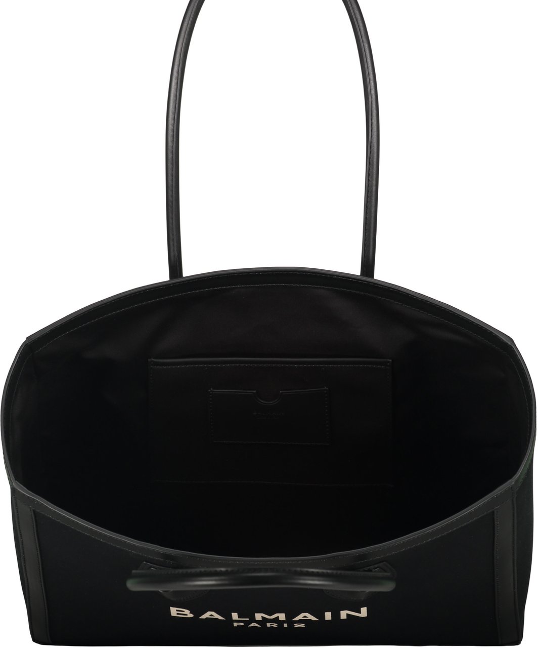Balmain Tote bag with logo Zwart