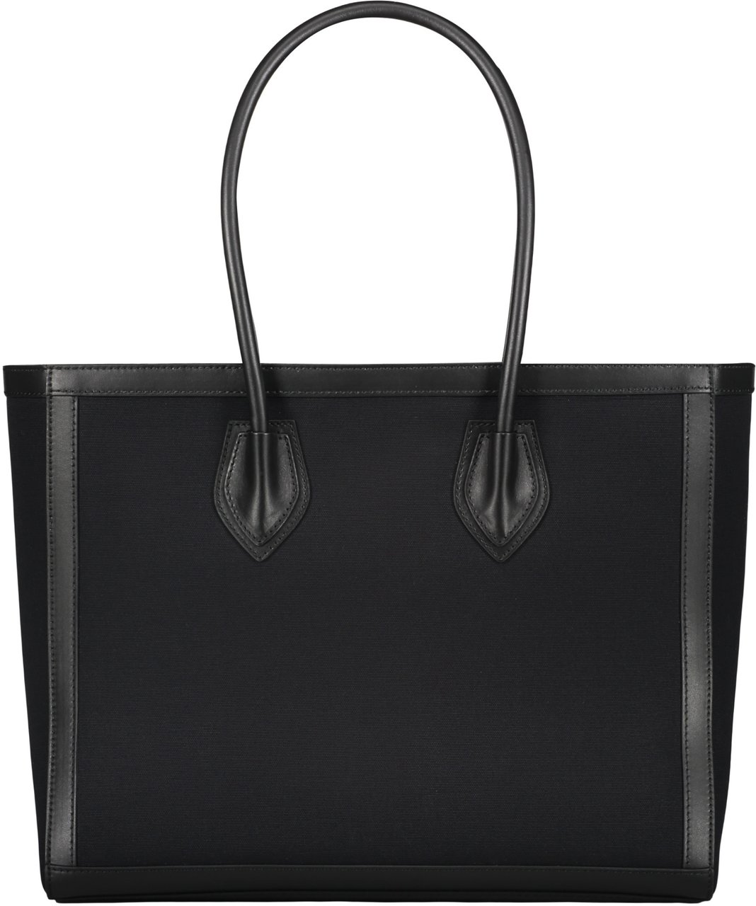 Balmain Tote bag with logo Zwart