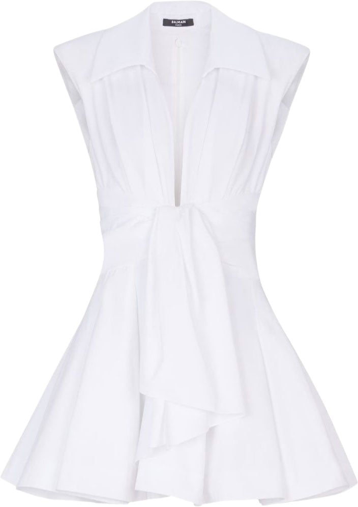 Balmain Dresses Blanc Wit